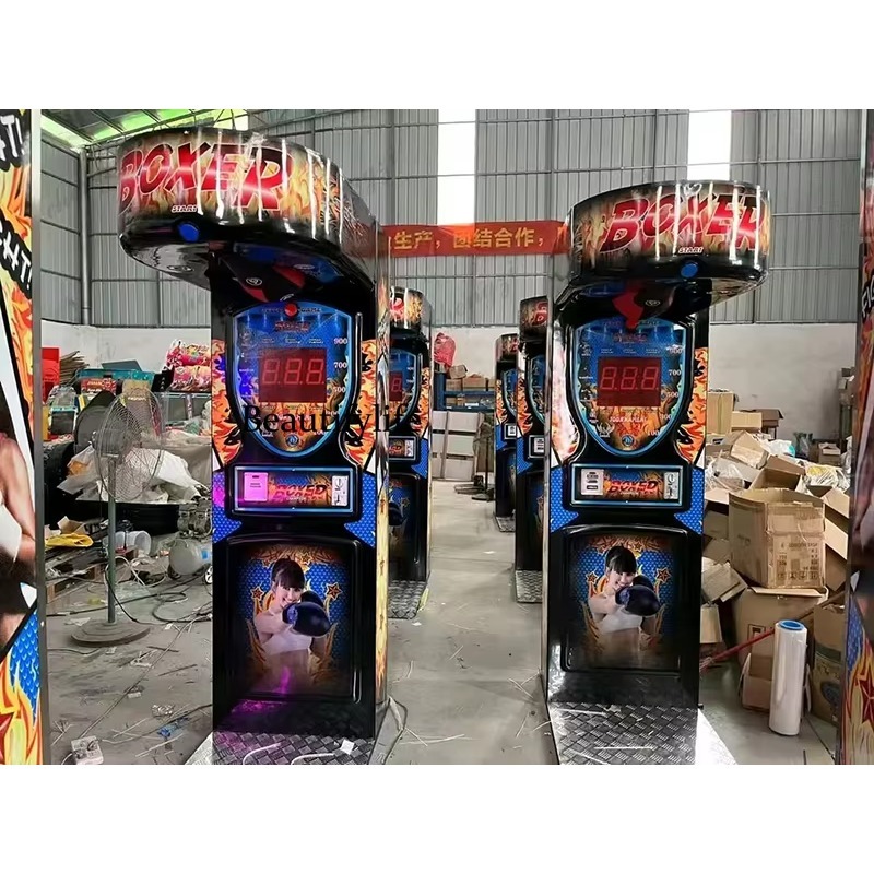 Arcade Games & Vending Co - Machine de jeu d'arcade de boxe