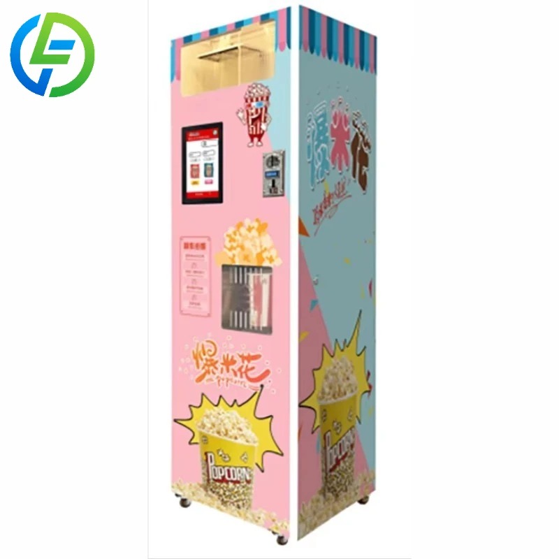 Popcorn Vending Machine - Machine à Popcorn Intelligente Portable Personnalisée