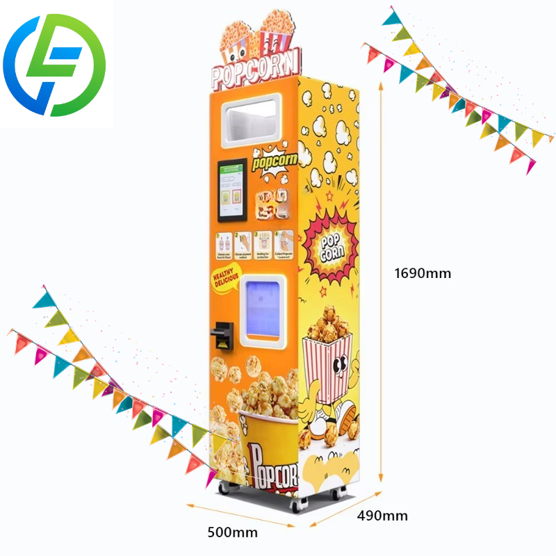 Popcorn Vending Machine - Distributeur automatique de pop-corn personnalisé 24h/24