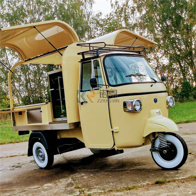 Hot Dog Vending Cart - Chariot tricycle électrique OEM, rapide, 3