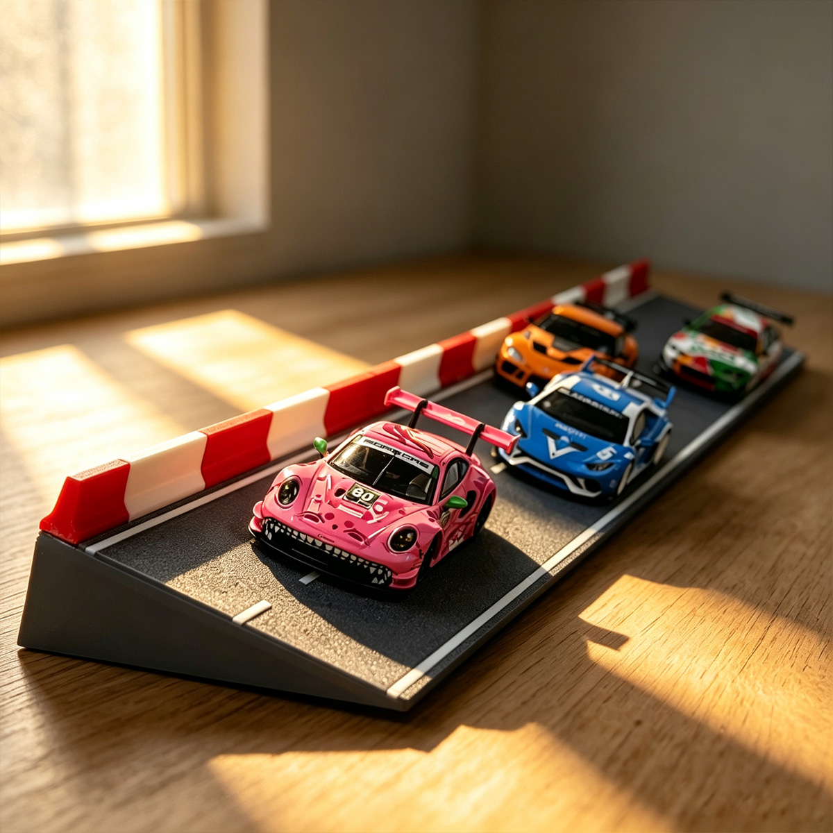 Racing Arcade Cabinet - Vitrine en acrylique pour modèles de