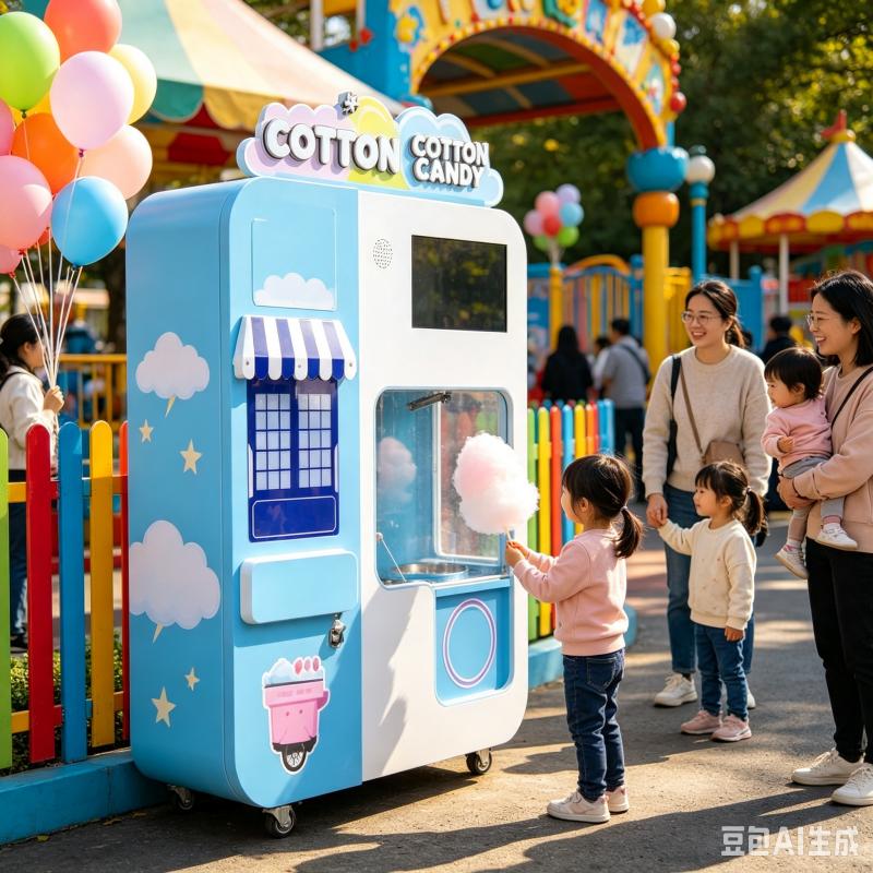 Candy Floss Machine - Distributeur automatique de barbe à papa