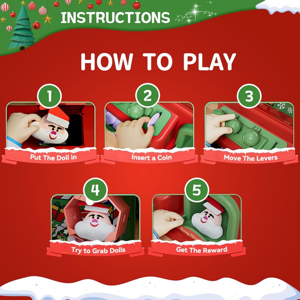 Machine à griffes de Noël pour - Arcade Toy Claw Vending Machine avis et prix