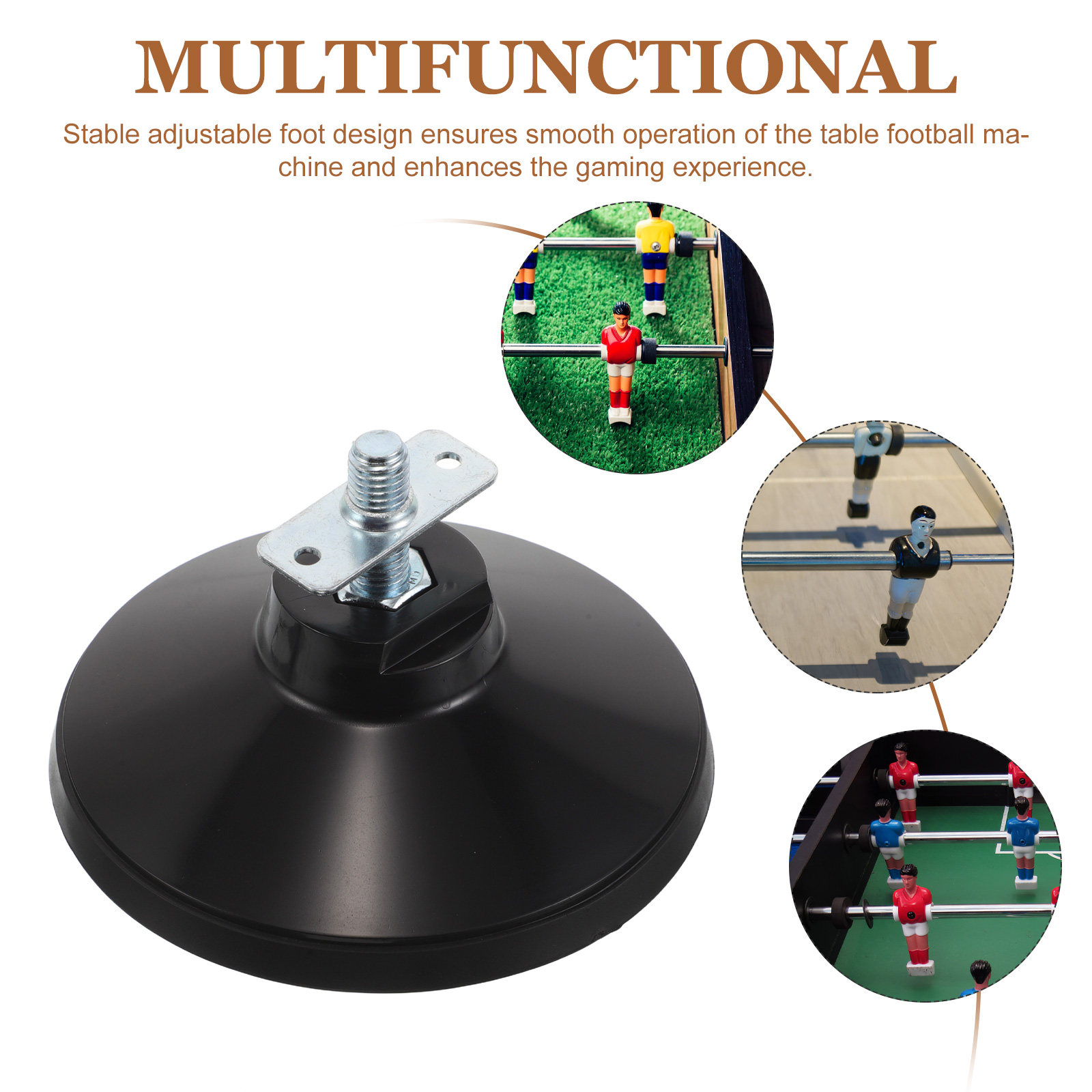 2 pièces de pieds de nivelleme - Foosball Table Commercial avis et prix