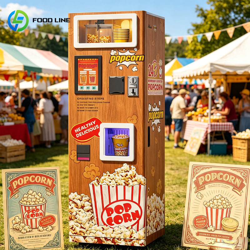 Distributeur automatique de po - Popcorn Vending Machine avis et prix