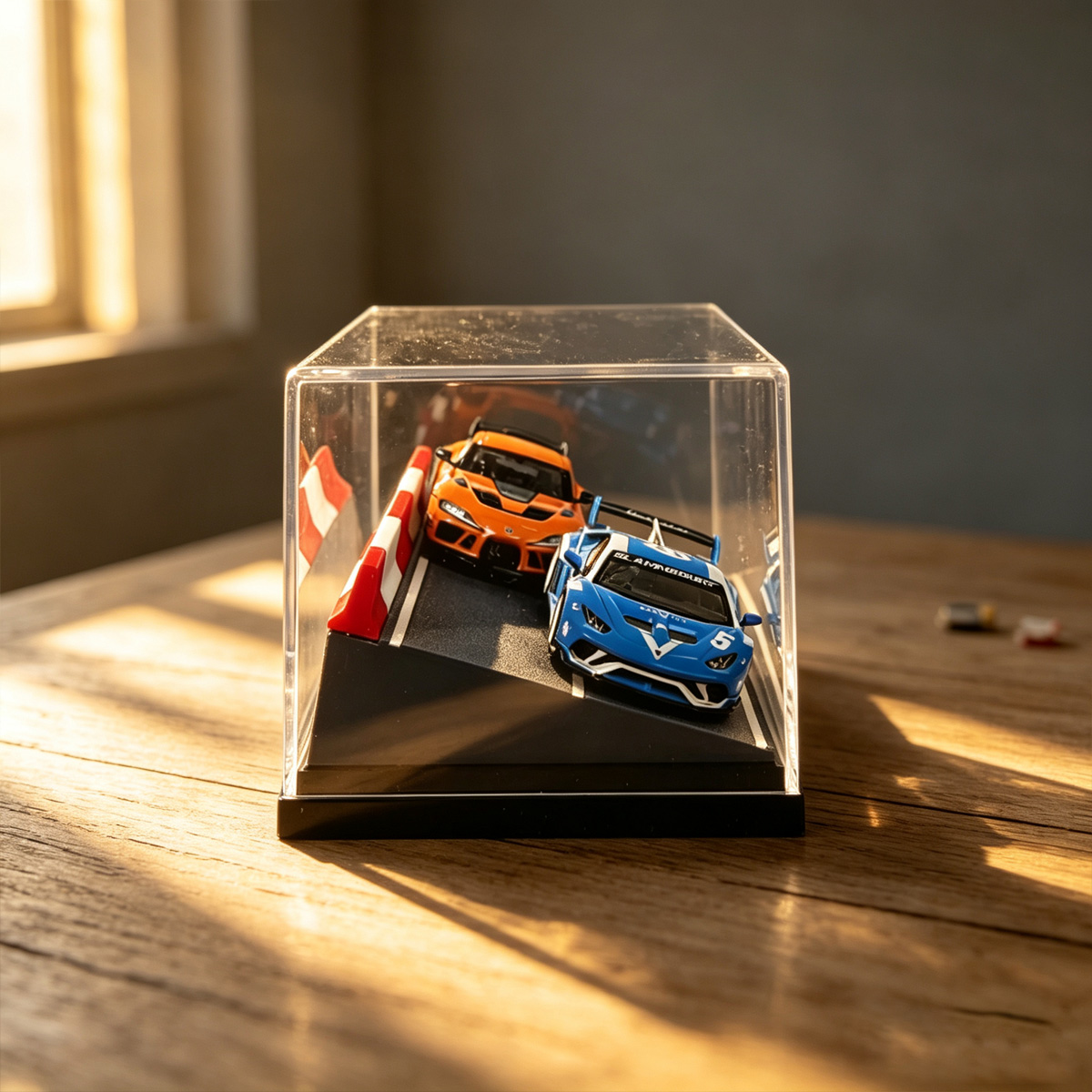 Vitrine en acrylique pour modè - Racing Arcade Cabinet avis et prix