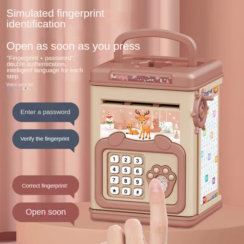 Tirelire avec empreinte digita - Coin Operated Kiddie Ride avis et prix