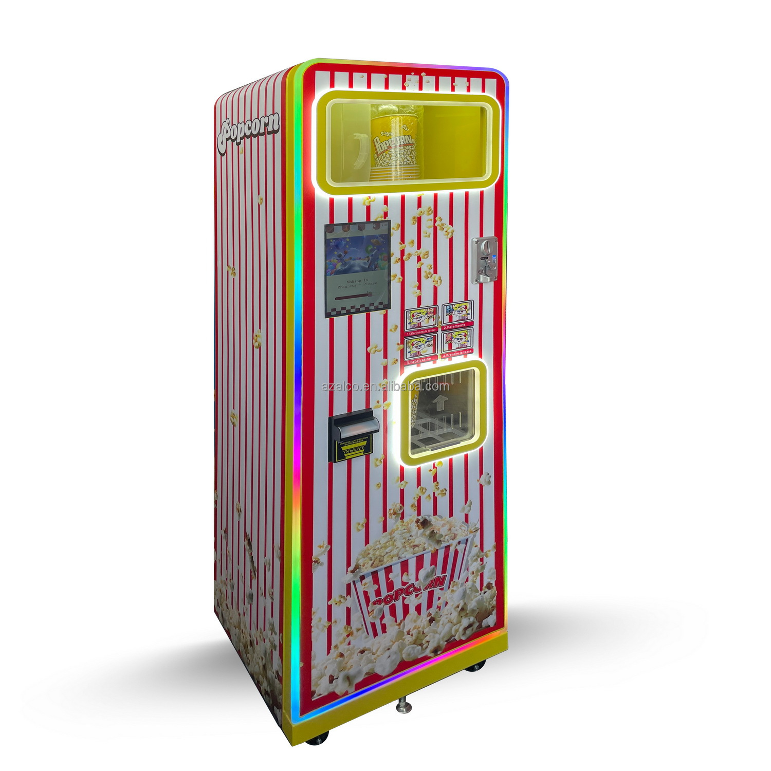 Machine à pop-corn commerciale - Popcorn Vending Machine avis et prix