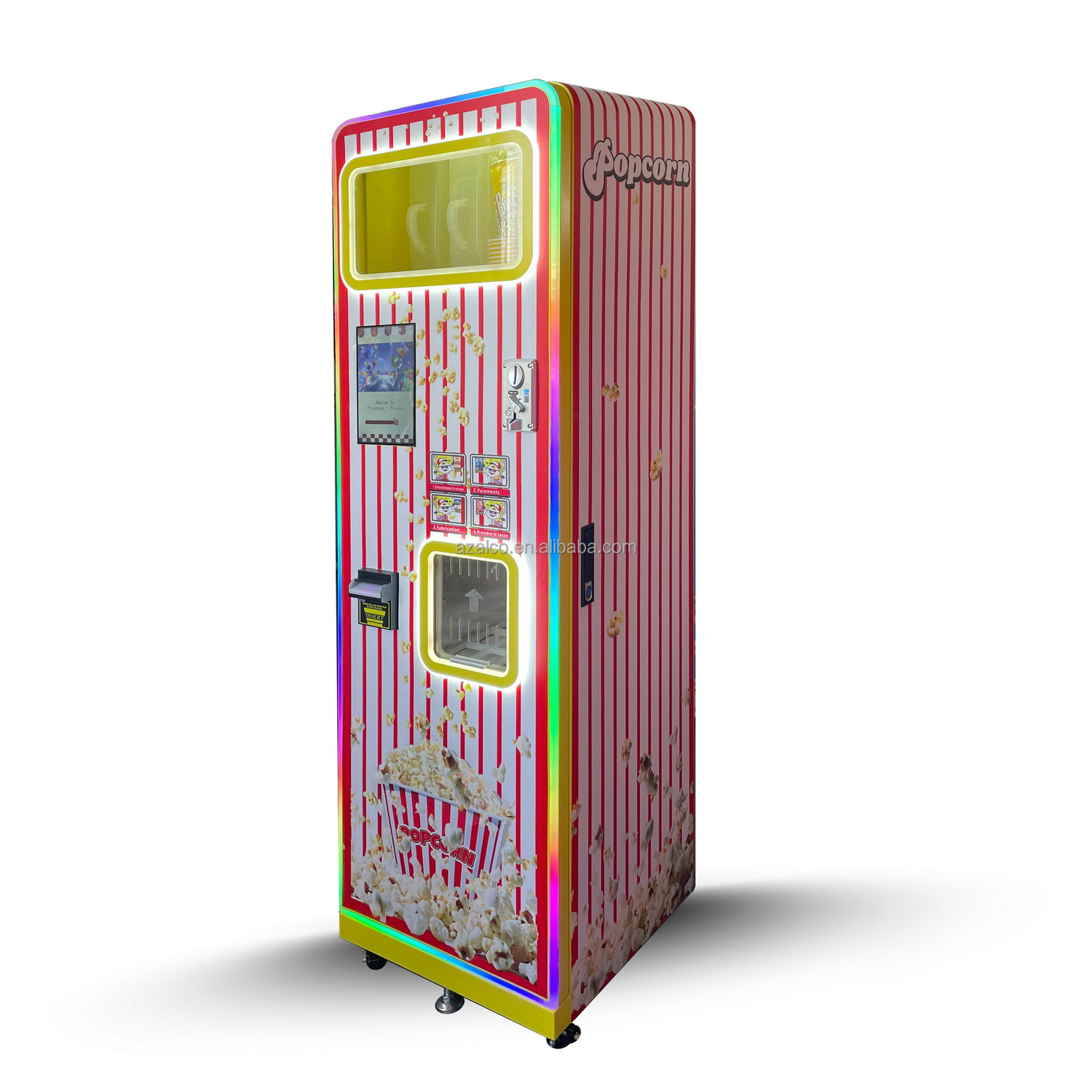 Machine à pop-corn commerciale - Popcorn Vending Machine avis et prix