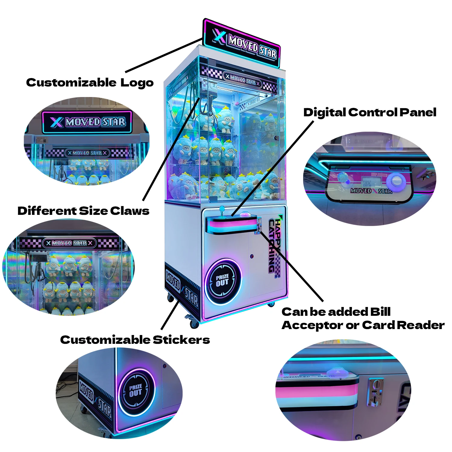 Neofuns japonais Commercial pa - Japanese Arcade Vending Machine avis et prix