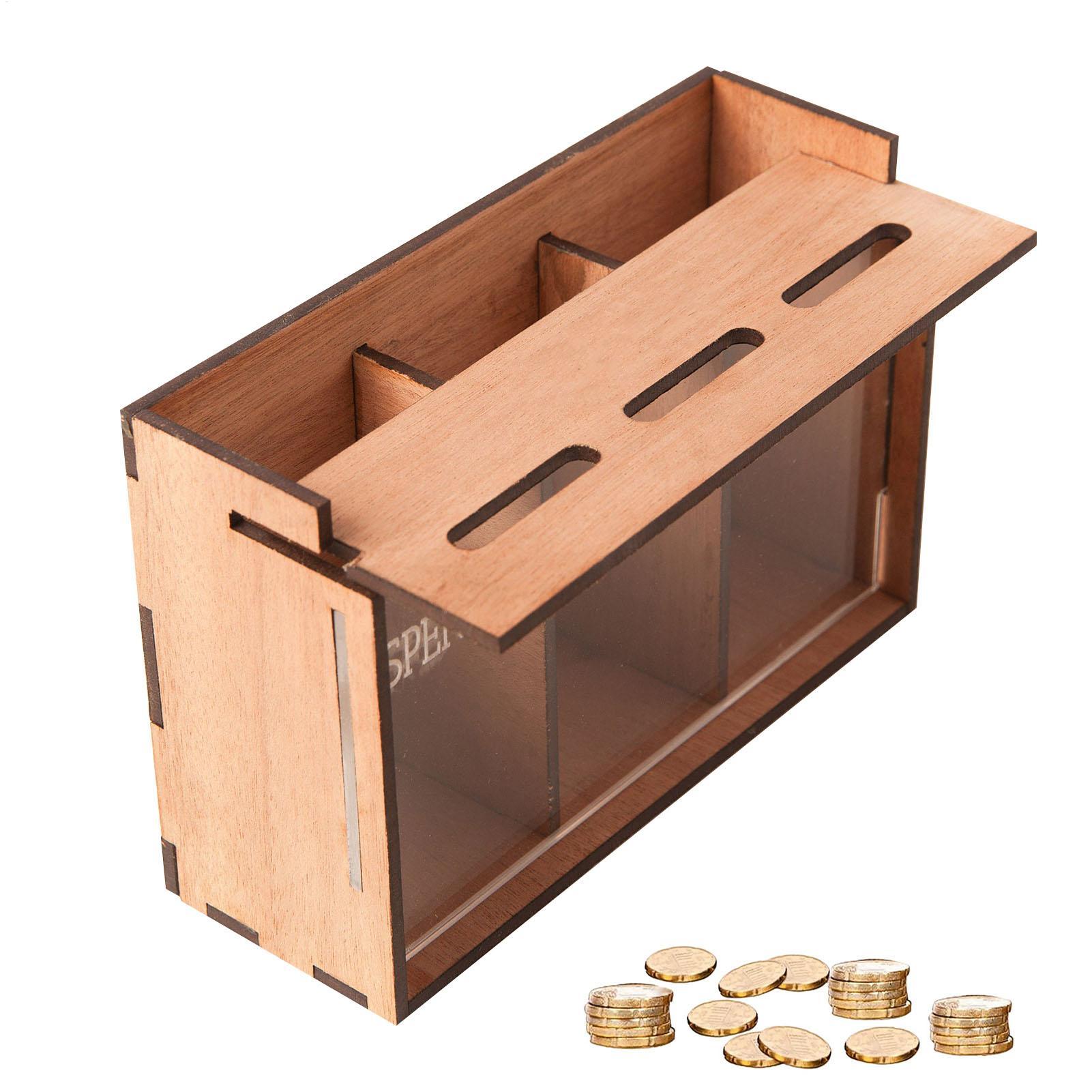 Tirelire en bois à 3 compartim - Coin Operated Kiddie Ride avis et prix