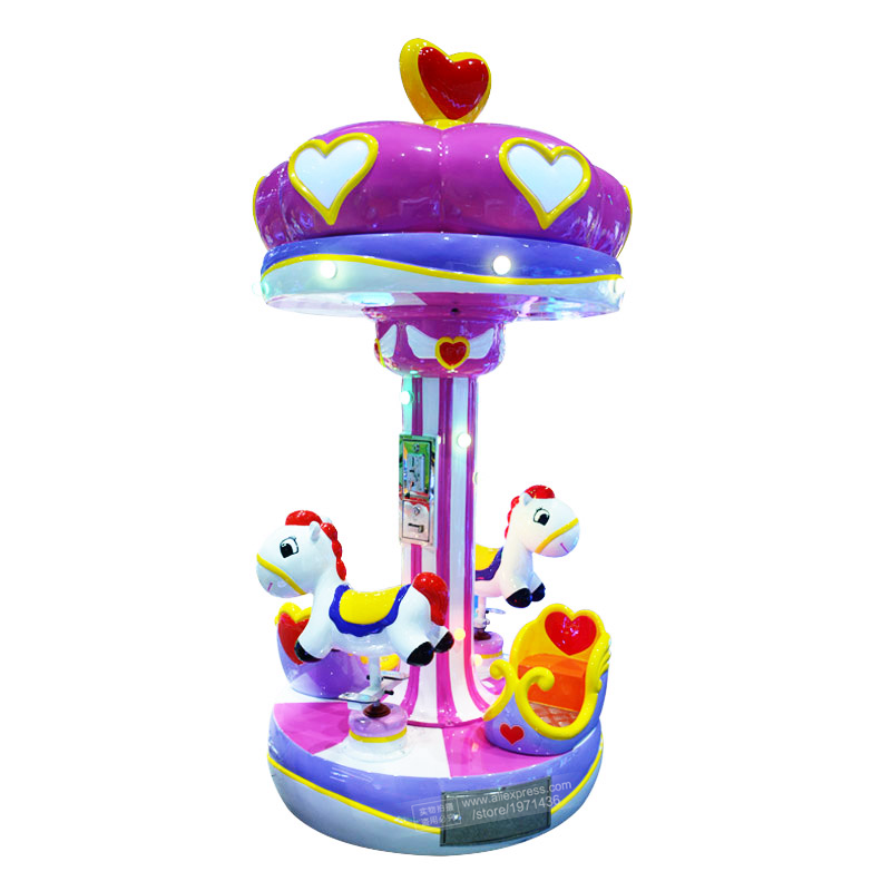 Carrousel électrique cheval po - Coin Operated Kiddie Ride avis et prix